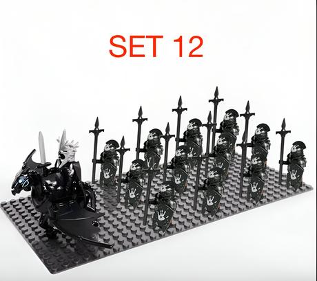 Figúrky pán prsteňov 5 typ lego, nové,