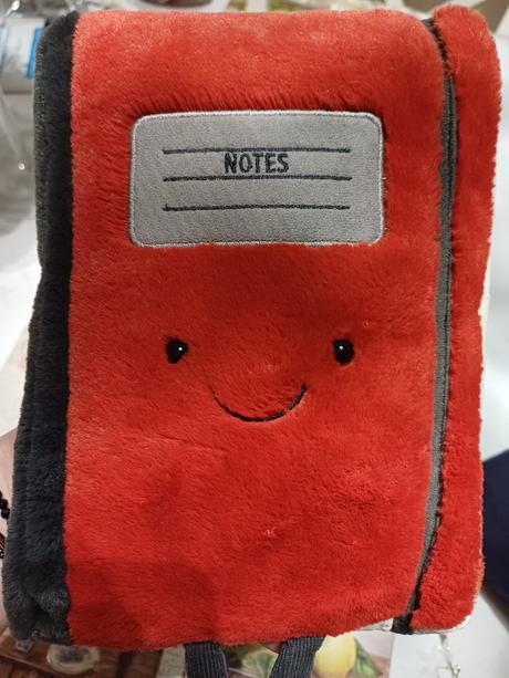 Plyšová hračka notes, 