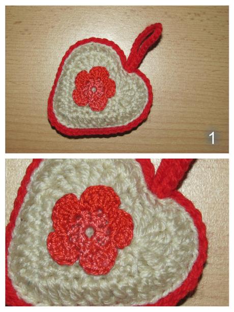 Hačkované srdiečka s vôňov alebo bez,