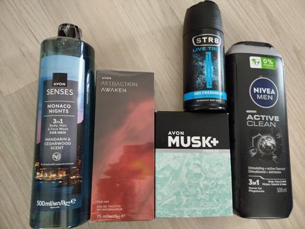 Pánska kozmetika avon, 