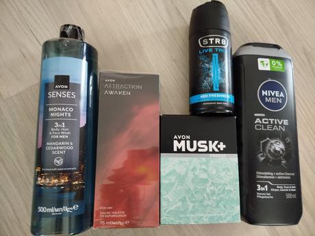 Pánska kozmetika avon, 