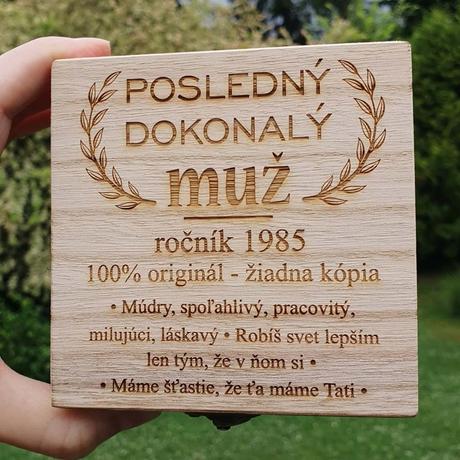 Drevené hodinky majestic black,