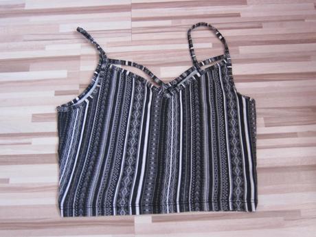 Crop top tričko, terranova,xs