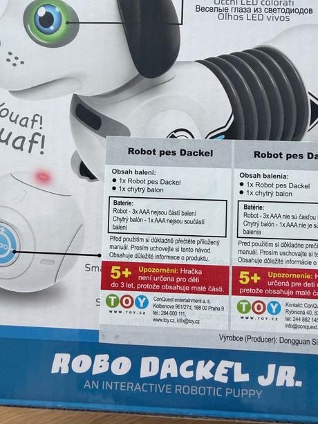 Ycoo silverlit robo dackel jr.,