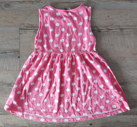 3 x letné šaty, h&m,116