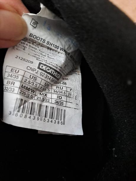 Decathlon čižmy, decathlon,33