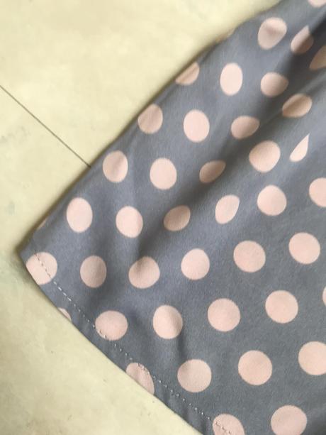 Hodvábna bodkovaná blúzka m/l, mohito,m