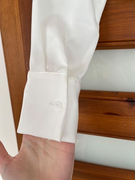 Biela košeľa, stradivarius,s