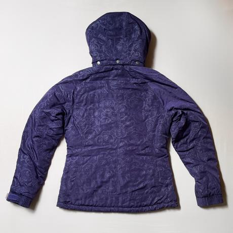 Fialová dámska zimná vetrovka volcano 38, m