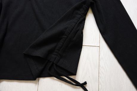 Vrúbkované tričko de facto, m