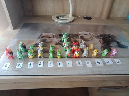 Figúrky veľkonočné zajaciky,