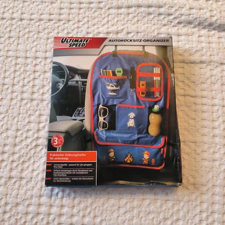 Organizér na sedačku auta, 