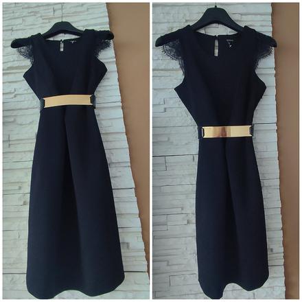 Puzdrové šaty s čipkou kocca, s