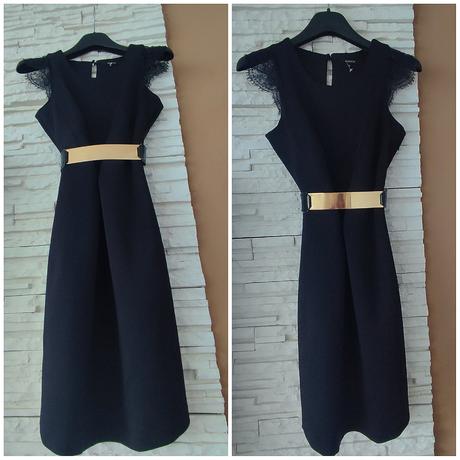 Puzdrové šaty s čipkou kocca, s