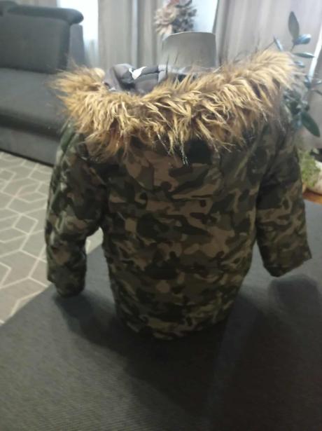 Obojstranna bunda, h&m,122