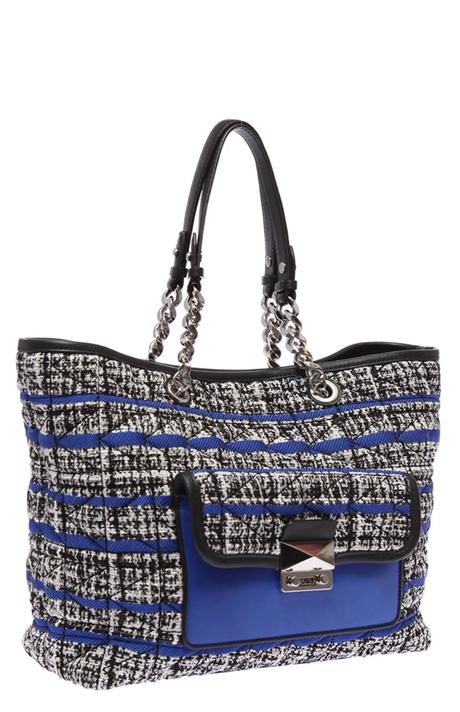 Karl lagerfeld - tvídová kabelka, karl lagerfeld