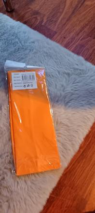 Trendy oranžová čelenka,