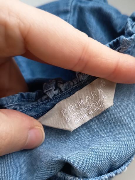 Riflová košieľka, primark,80