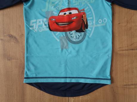 Plavkové kúpacie tričko do vody s uv - h&m 110/116, h&m,110