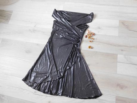 Šaty krástke pružné do leskla 40v, m, m