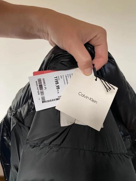 Zimná bunda/kabát calvin klein veľ.s, calvin klein,s