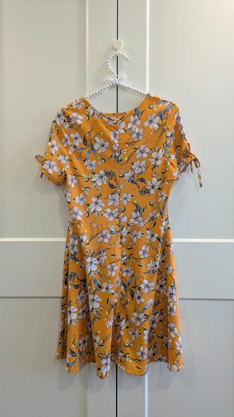 Oranžové minišaty even&odd, s