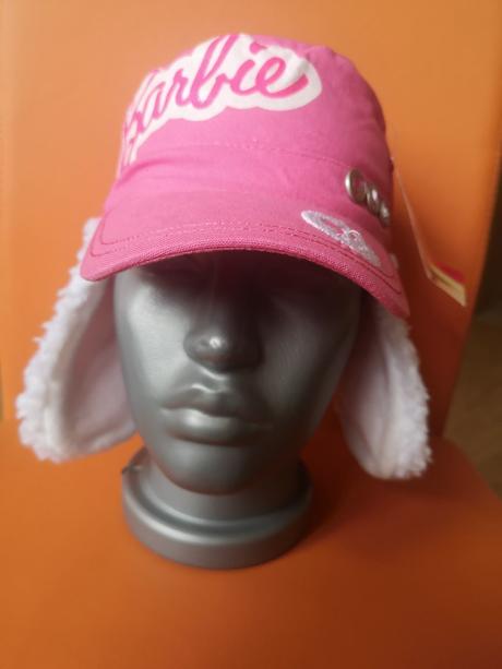 Barbie dievčenská oteplená šiltovka, 