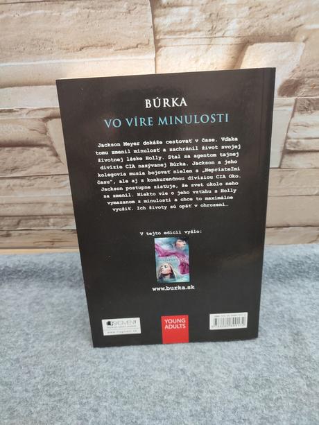 Búrka - vo víre minulosti - julie crossová, 