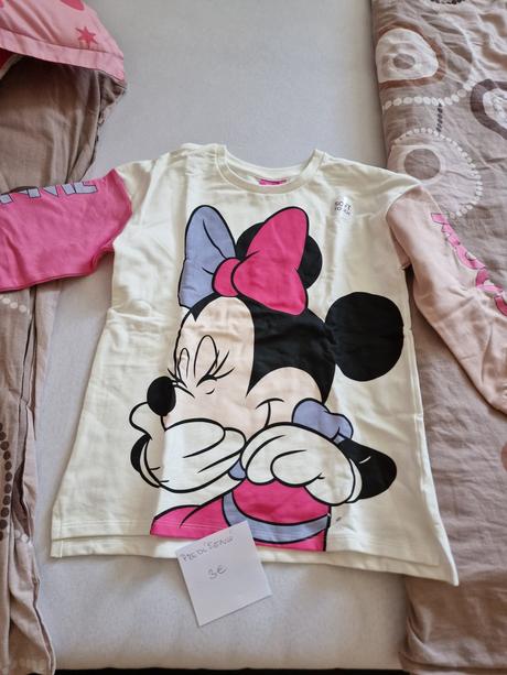 Predĺžené tričko minnie 128, disney,128