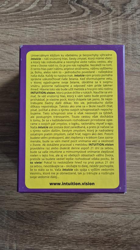 Intuition vision hra,