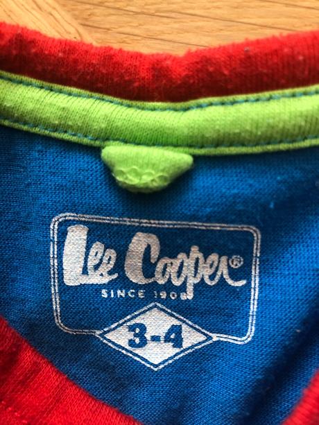 Farebné tričko, lee cooper,104