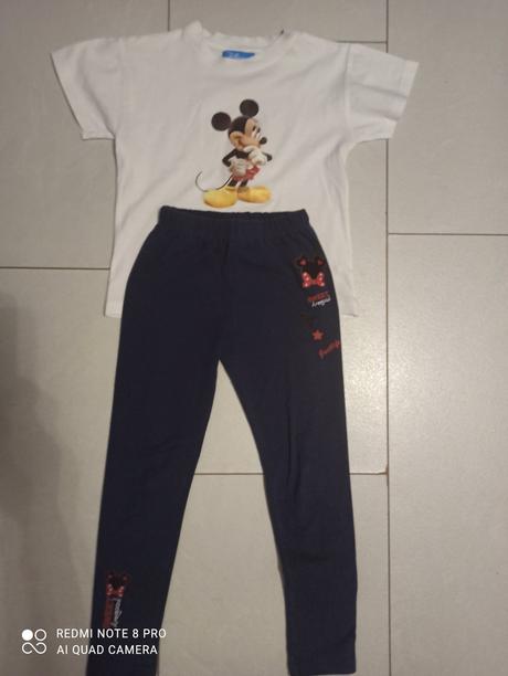 Mickey komplet2+1tričko, disney,122