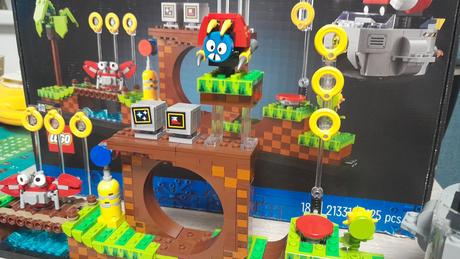 Lego sonic s krabicou ako nove, 
