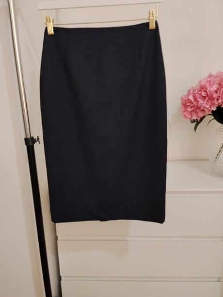 Massimo dutti - vlnená puzdrová sukňa, 34