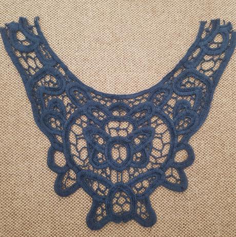 Ozdobna hackovana nasivka - rozne,