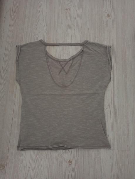 Tričko výstrih na chrbáte, takko,s