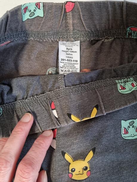 Pyžamá pokémon 2 ks, next,134