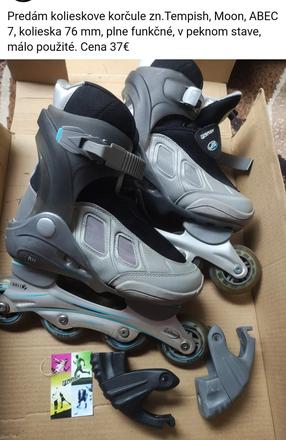 Kolieskove korcule, tempish,37