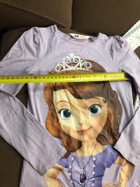 Suprava princezná sofia 122/128, h&m,122