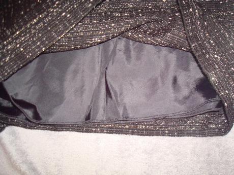 Hrubšia sukňa asymetrického tvaru veľ. 40-42, marks & spencer,40