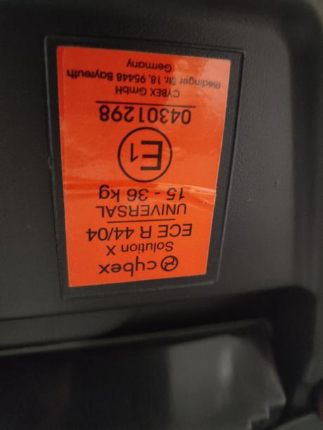 Cybex solution x, cybex