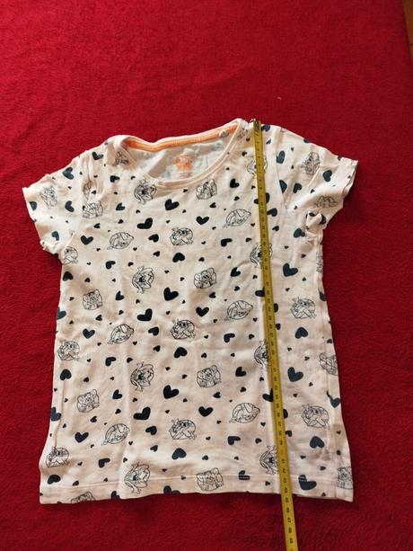Pyžamko so srdiečkami, lupilu,110