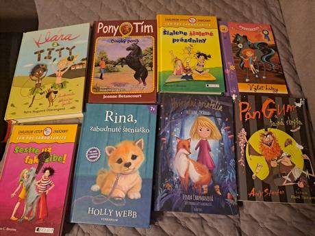 Knihy-grazlik gabo,tigrí tím,mix, 