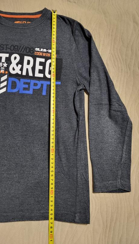 Tričko dlhý rukáv velk. 140, rebel,140