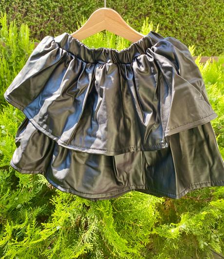 Detská koženková sukňa, 134