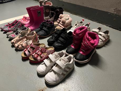 Detské dievčenské topánky č.28, 28