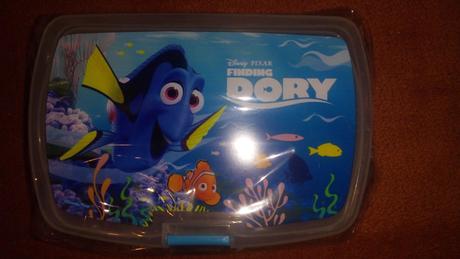 Dóza/box na desiatu finding dory+nálepky,