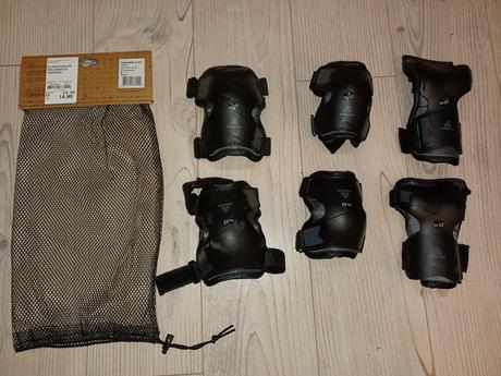 Chrániče zápästia lakťov a kolien, m