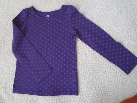 Balík 4 kusov tričiek pre dievčatko vel.98/104, 104–116