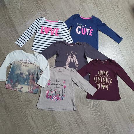 Tričká 6ks 86/92, 86